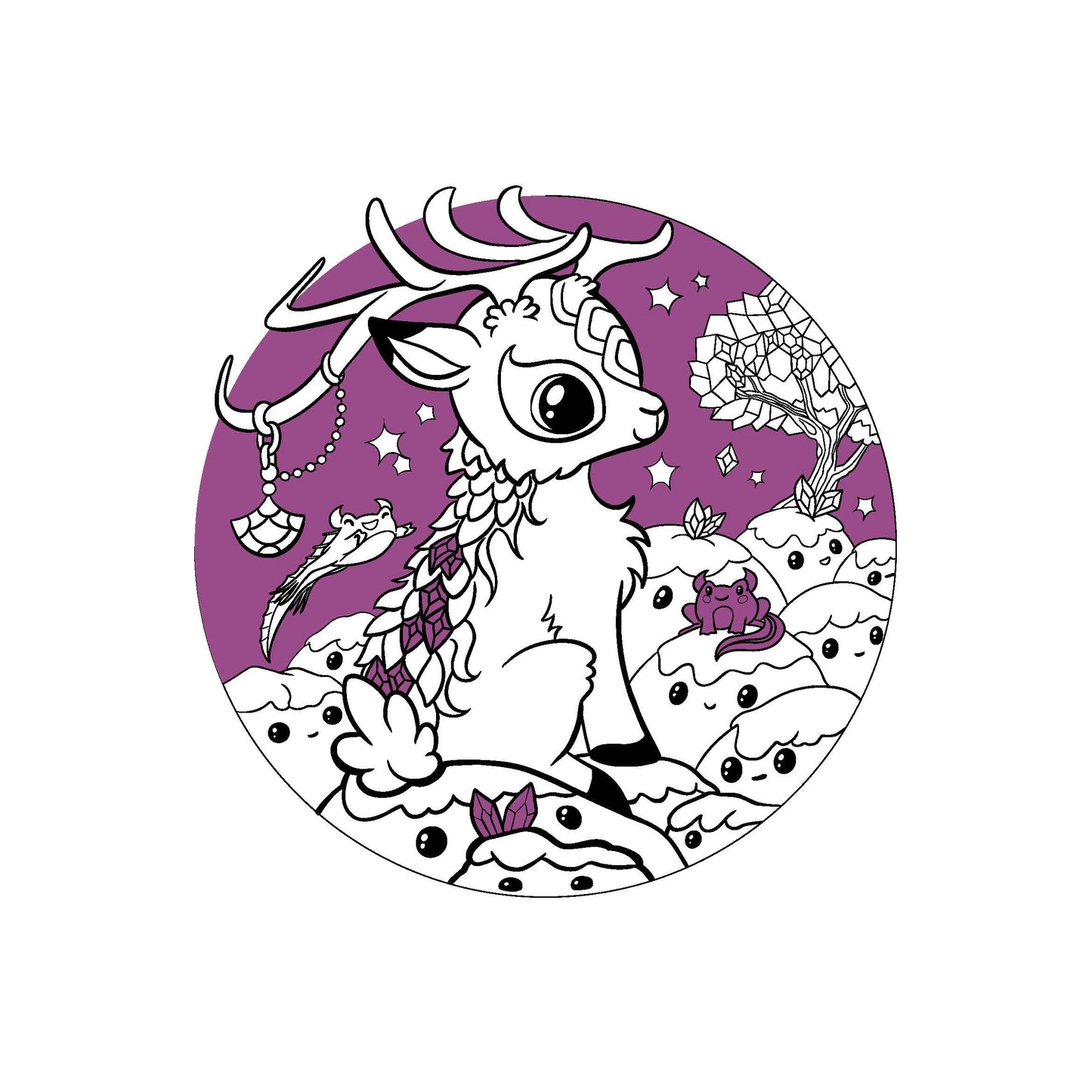 Mon super livre de coloriages Fantasy Dreams