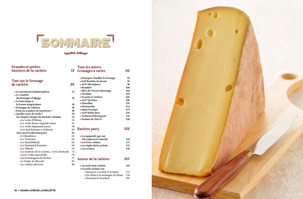 Le grand livre de la Raclette