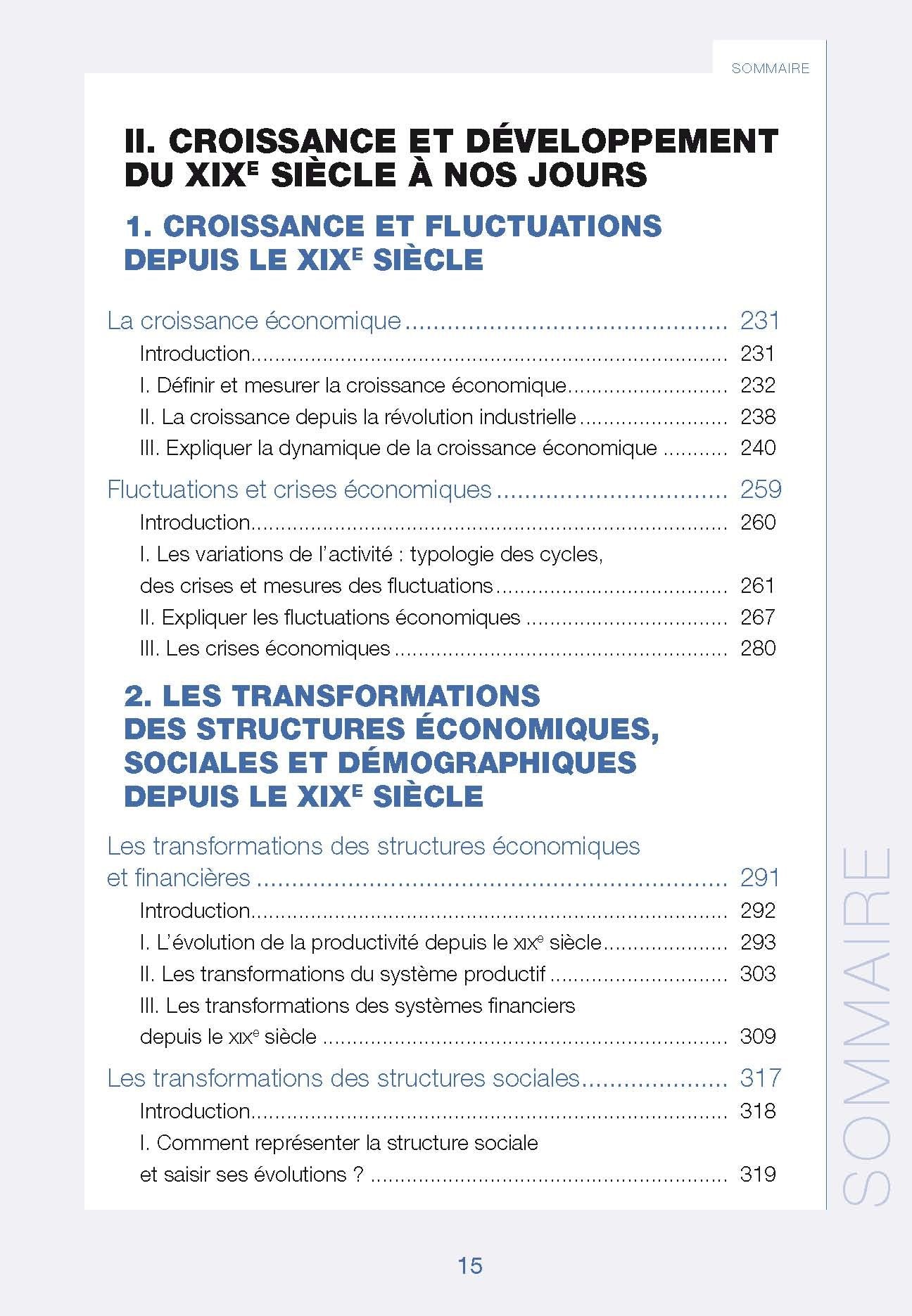 Economie, sociologie, histoire du monde contenporain 1er abbée ECE