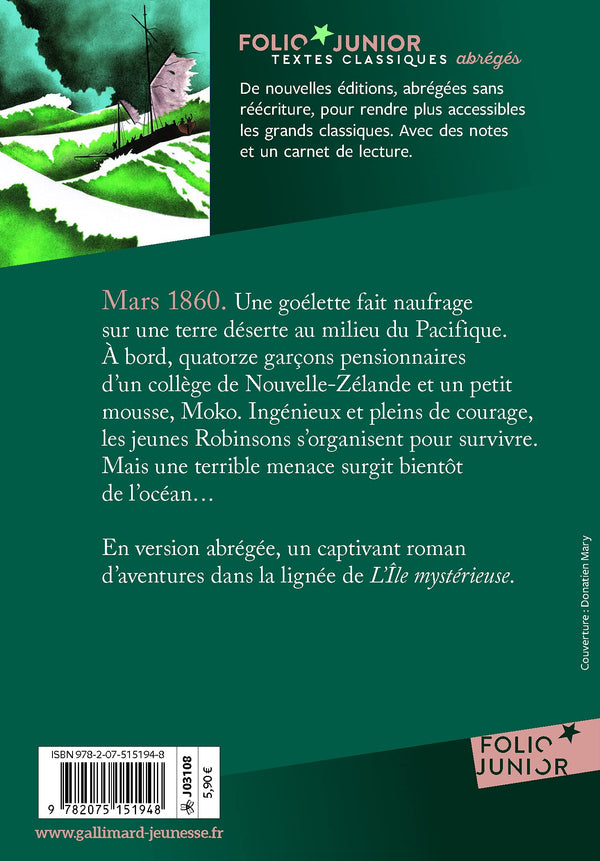 DEUX ANS DE VACANCES (ABREGE)