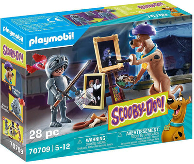 Playmobil 70709 Scooby-DOO avec Chevalier Noir- Scooby-Doo !- Scooby-Doo !- Scooby-Doo Chevalier