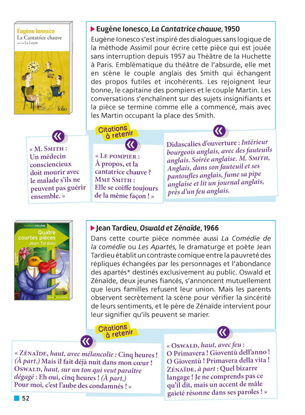 Analyse et étude de l'oeuvre - Le Malade Imaginaire de Molière - Réussir son BAC Français 1re - Parcours associé Spectacle et comédie - Une oeuvre, un parcours (6)