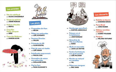 Le Grand Festin: 24 recettes illustrées par 24 dessinateurs bretons