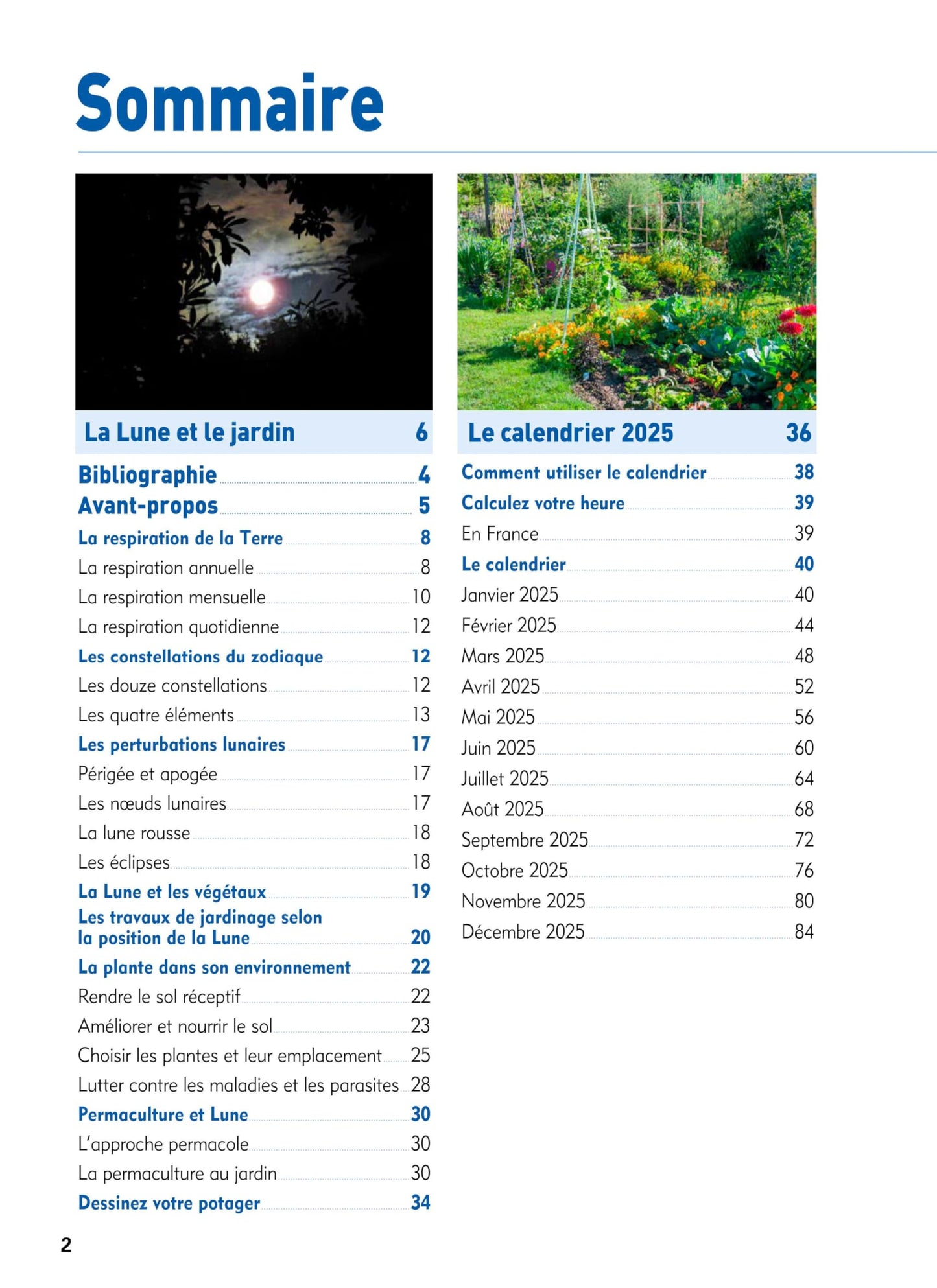 Jardinez avec la lune 2025
