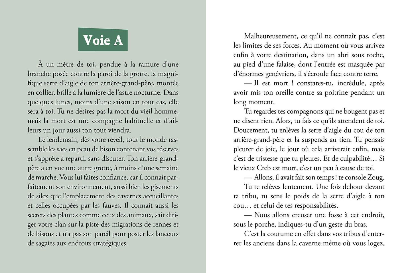Deviens le héros : Le défi du silex