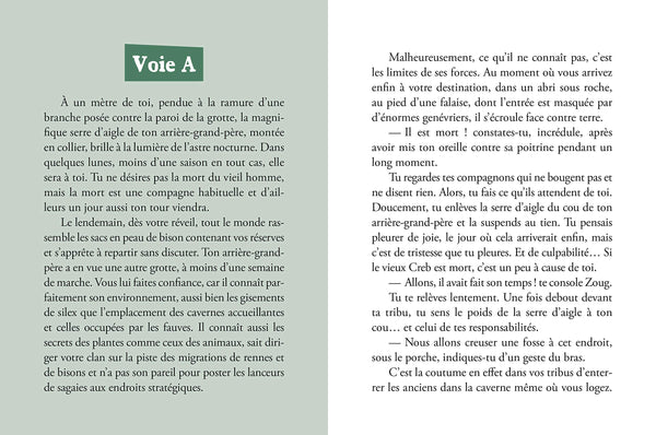 Deviens le héros : Le défi du silex