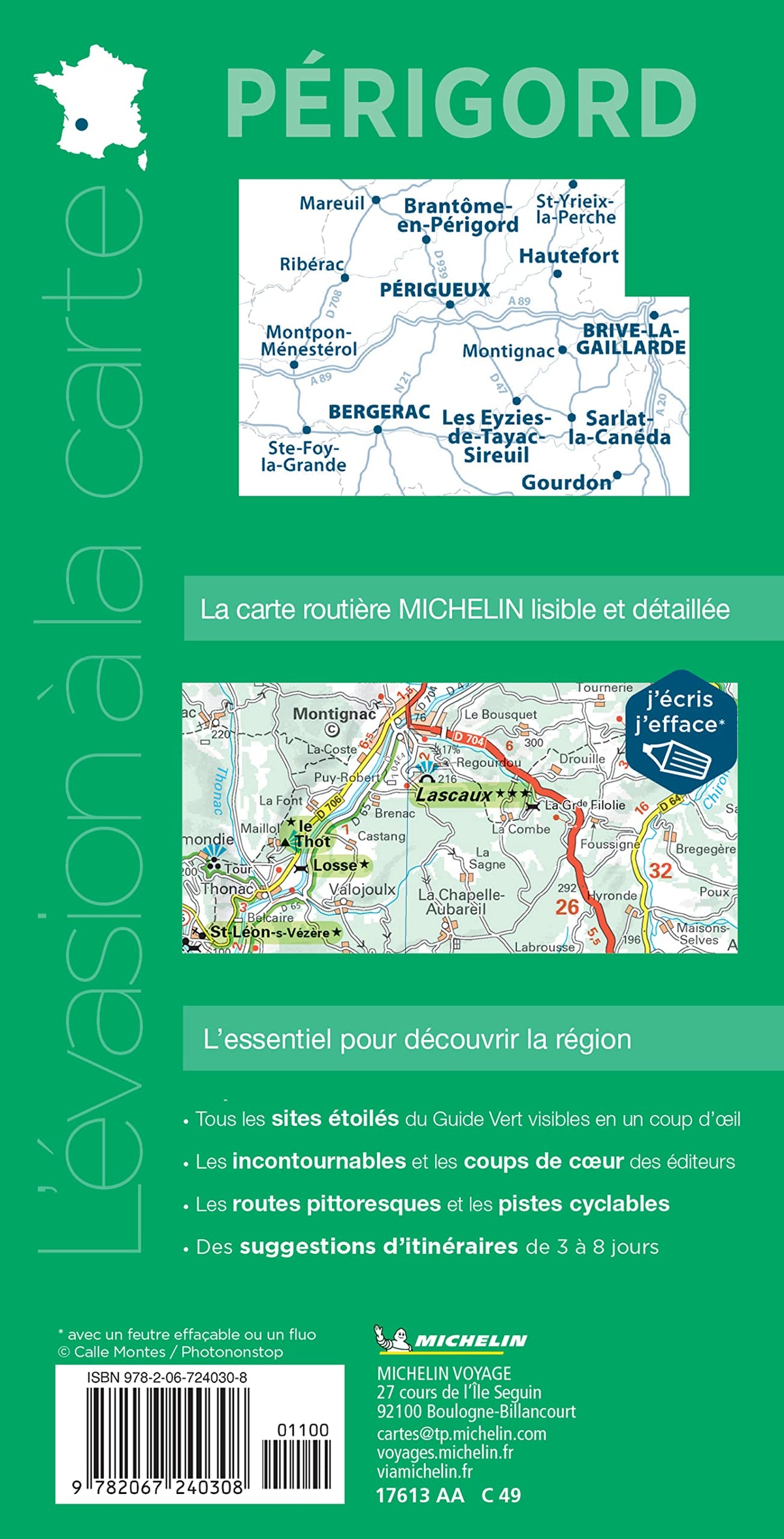 Carte Périgord