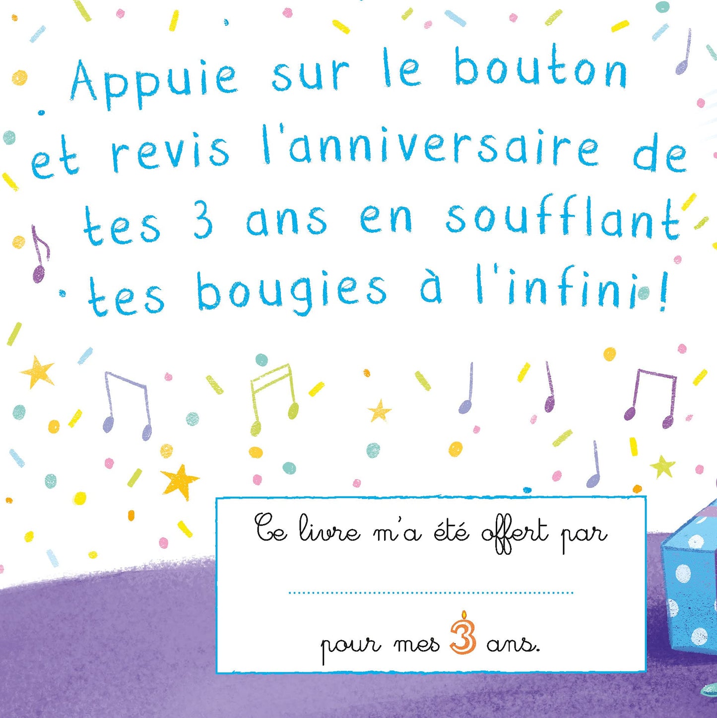 Mes 3 ans