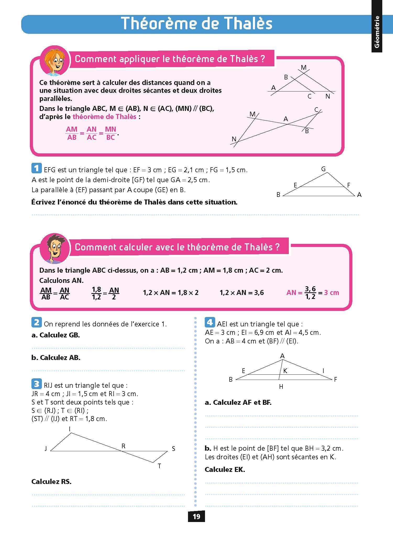 Ça y est, je sais ! - Maths 3e