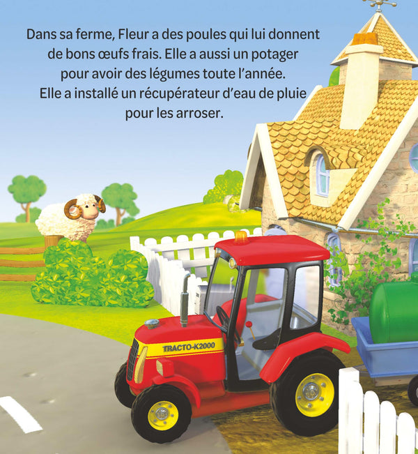Le tracteur de Fleur