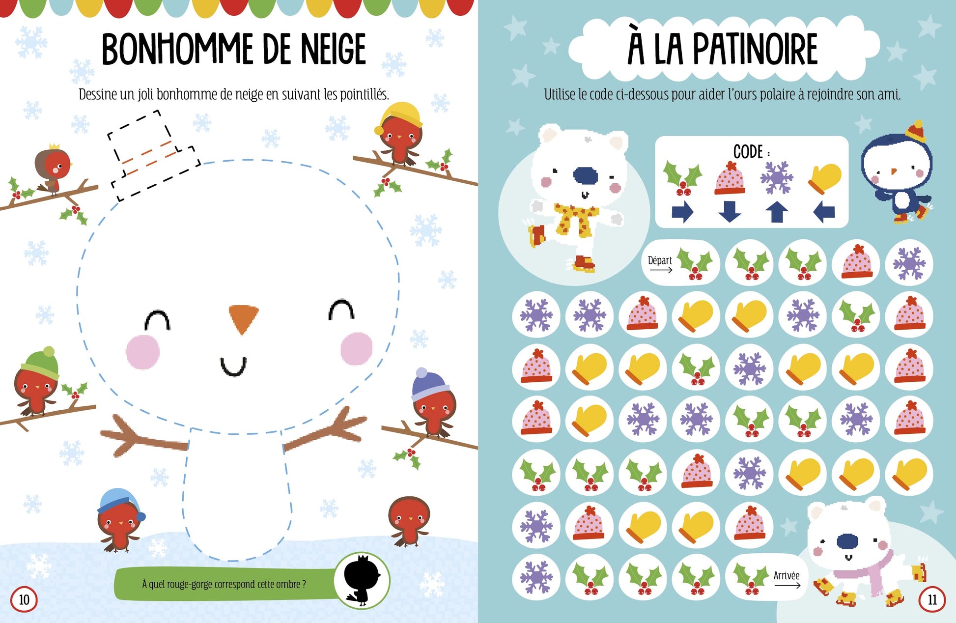 Noël - Mes stickers en feutrine