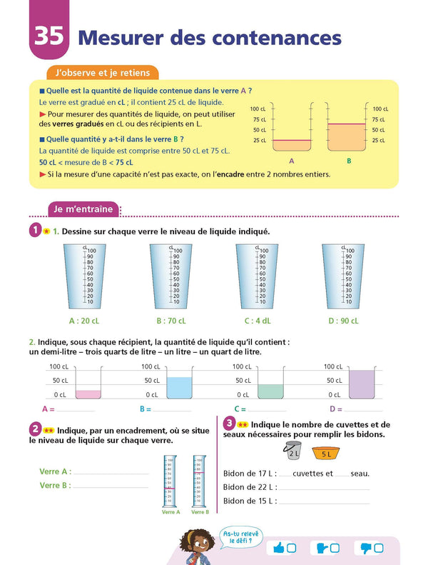 Maths CE2 - Cahier Jour Soir: Conçu et recommandé par les enseignants