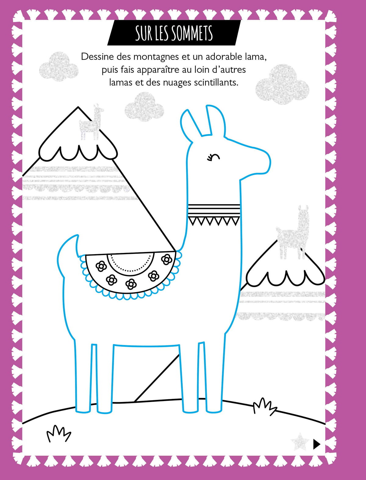 Mon fabuleux livre à gratter des lamas