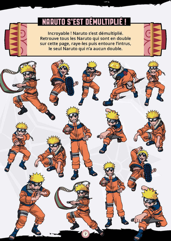 Bloc de jeux Naruto - Le monde de Naruto