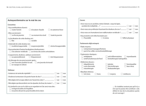 docteur, j'ai mal aux cervicales