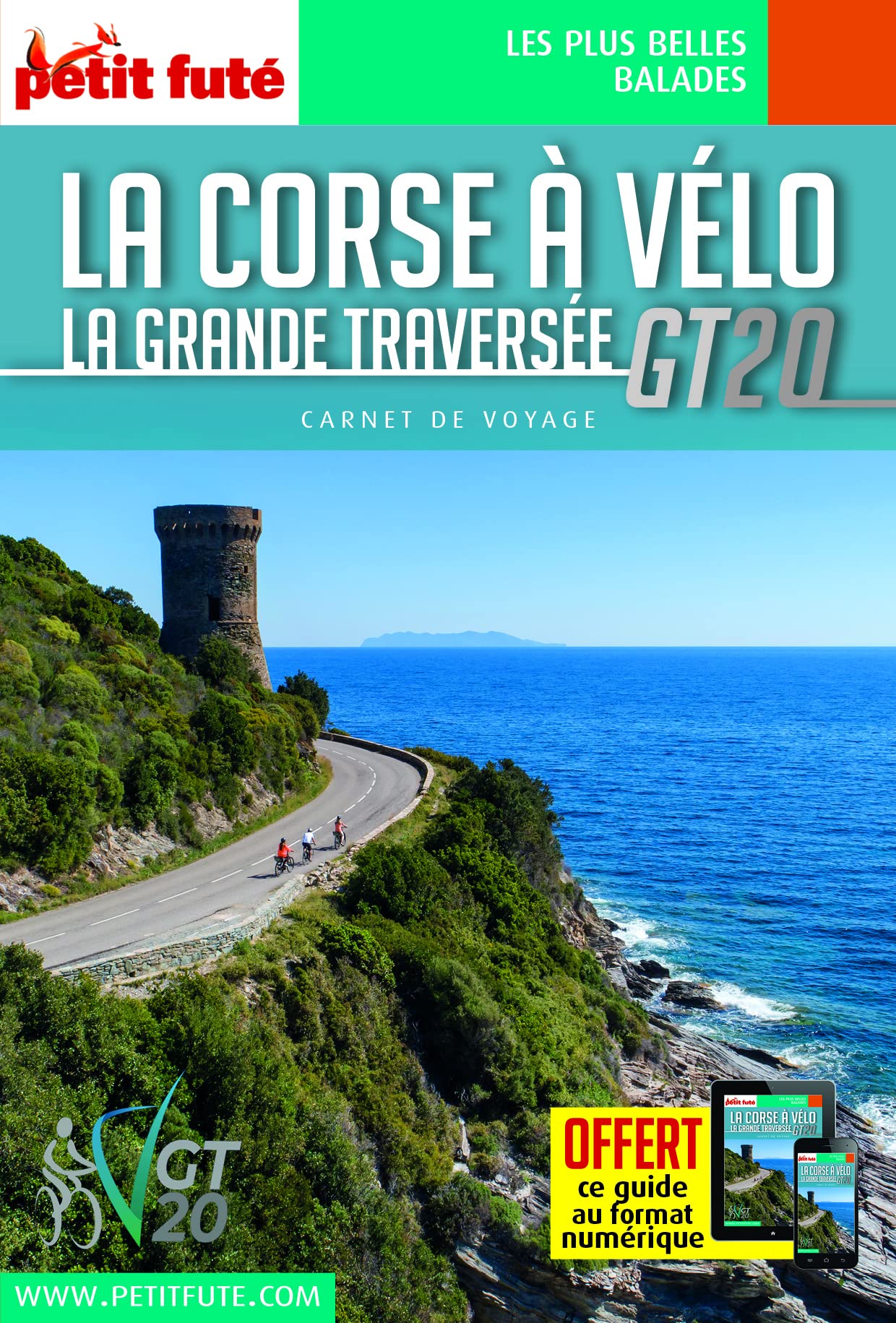 Guide Corse à Vélo 2021 Carnet Petit Futé