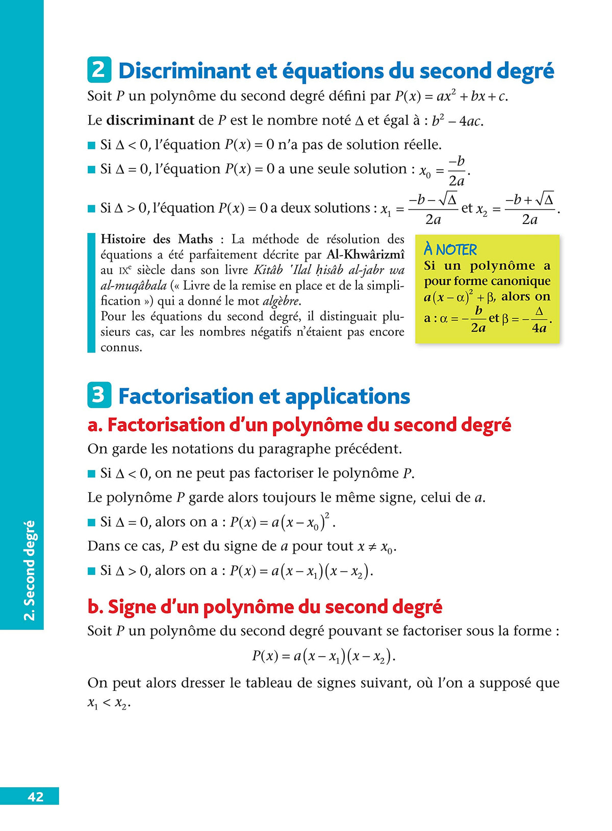 Mes années Bac - Spécialité Maths 1re