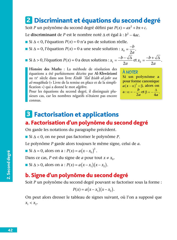 Mes années Bac - Spécialité Maths 1re