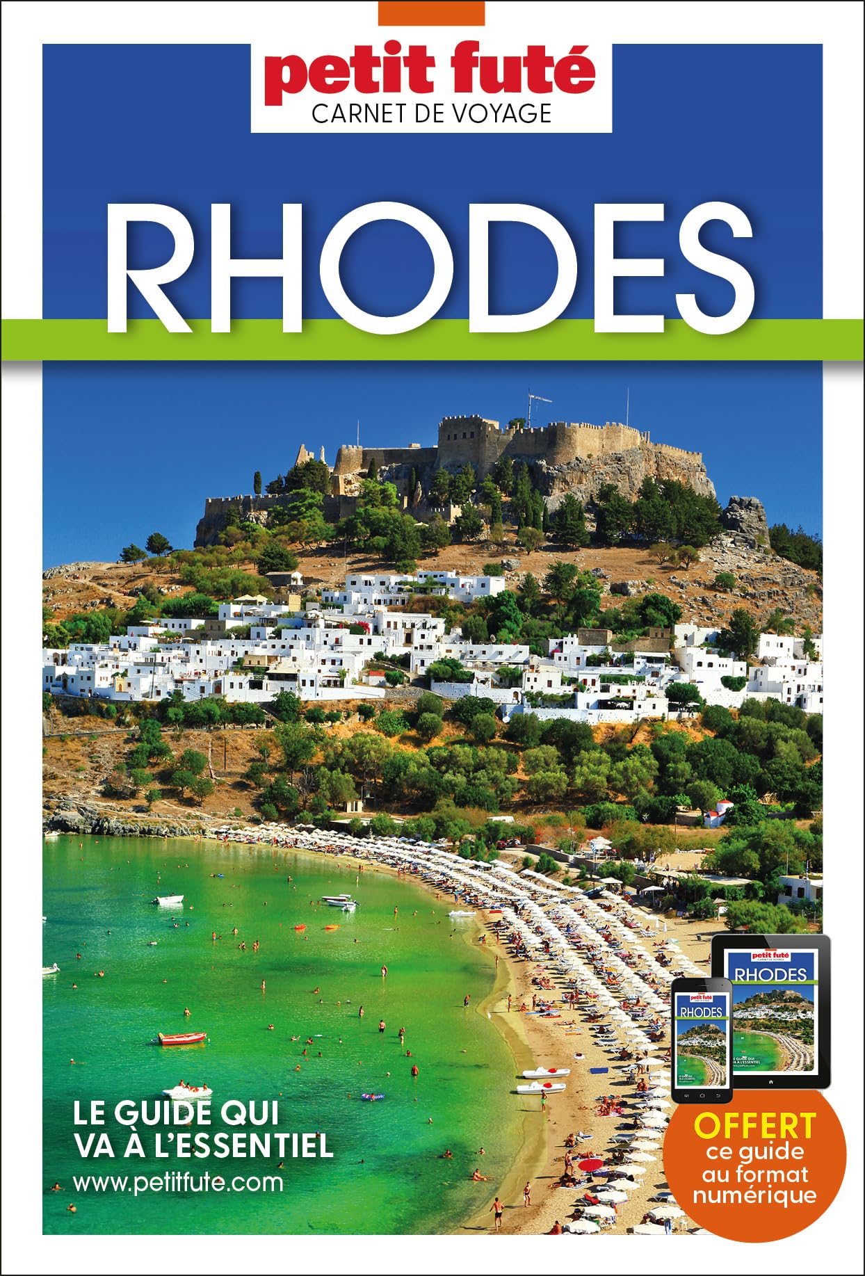 Guide Rhodes / Dodécanèse 2024 Carnet Petit Futé (2024)
