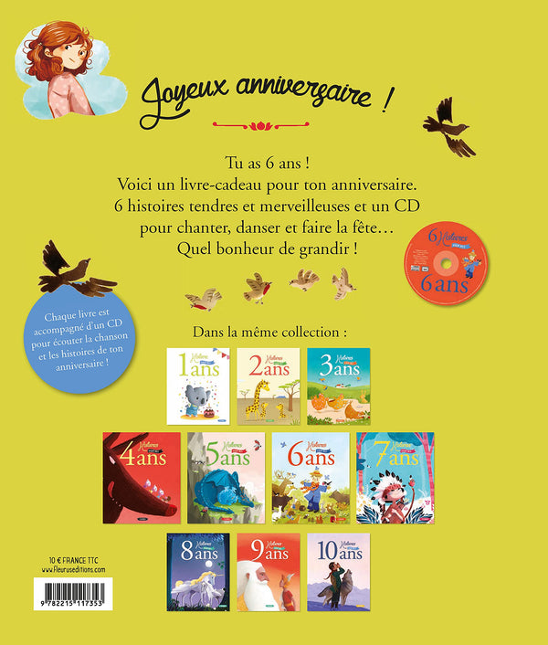 6 histoires pour mes 6 ans (+ CD)