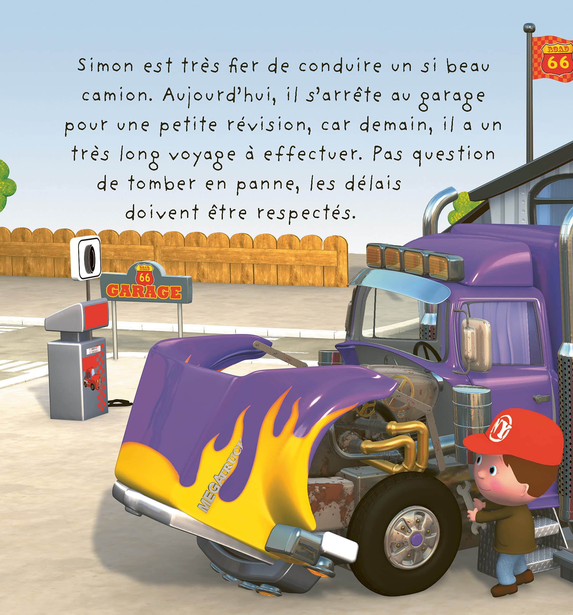 Mes histoires P'tit garçon - les camions