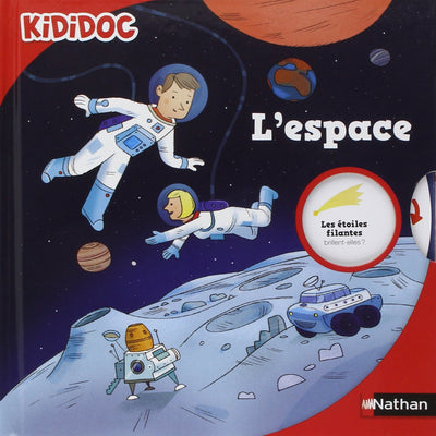 L'espace - Livre animé Kididoc - dès 5 ans