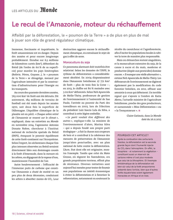Réviser son bac avec le Monde : Enseignement scientifique 2021