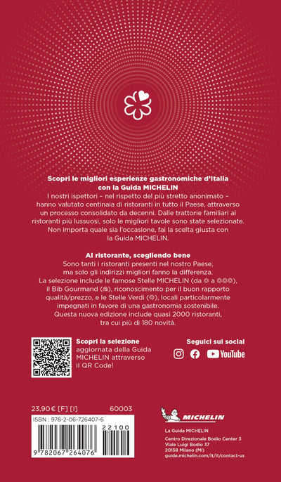 Guide Michelin Italia 2024