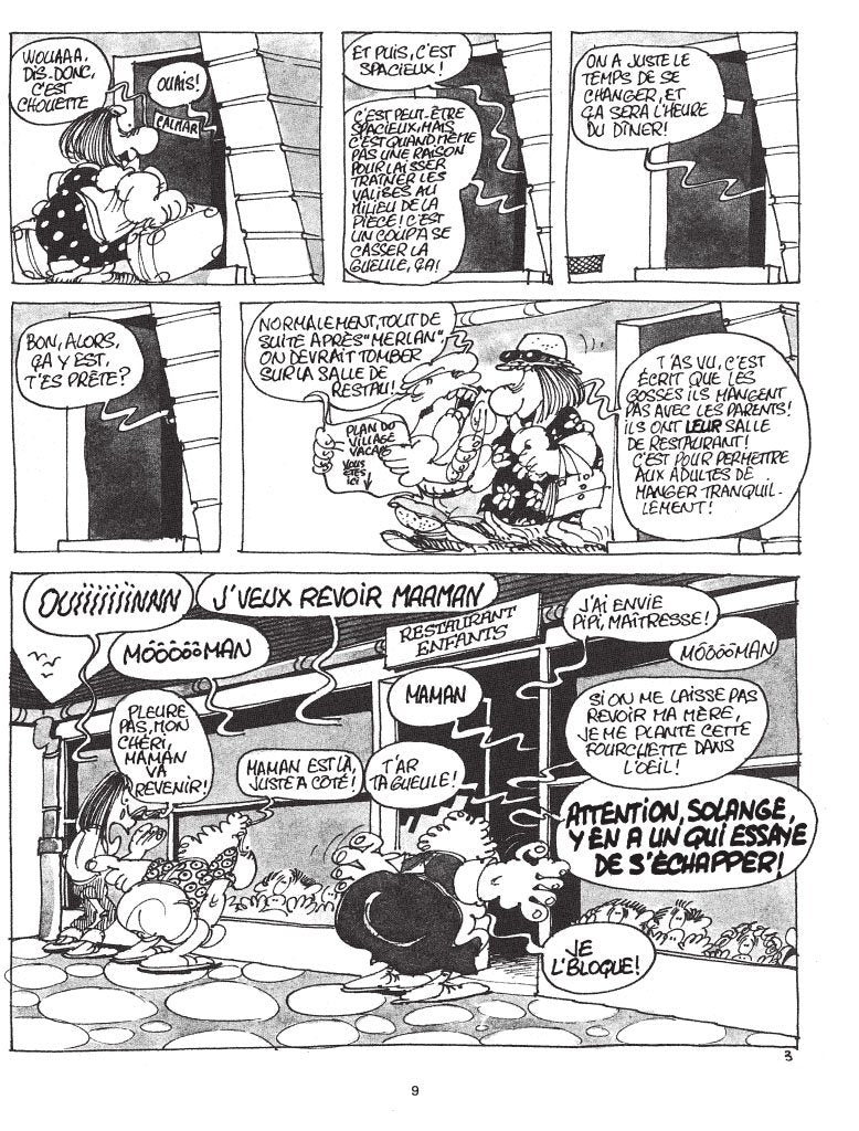 Les Bidochon, Tome 2 : Les Bidochon en vacances - 22.5 x 17 cm