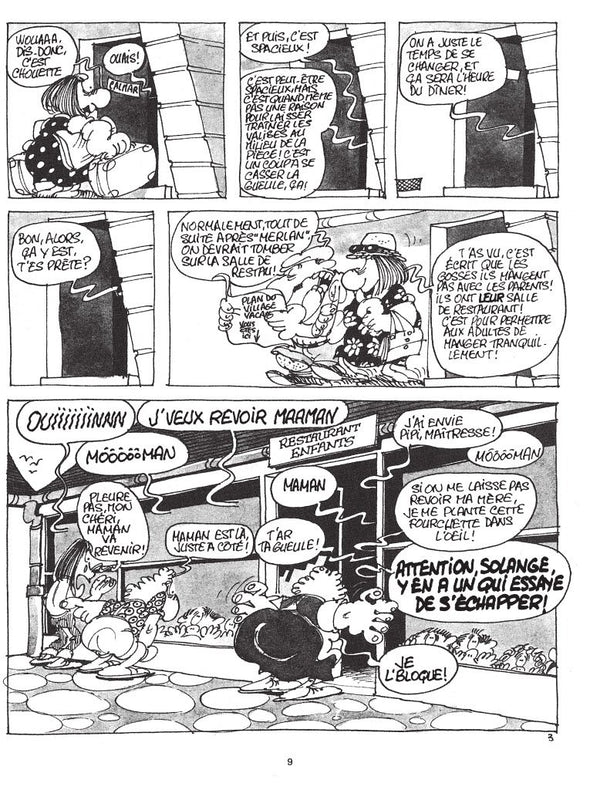 Les Bidochon, Tome 2 : Les Bidochon en vacances - 22.5 x 17 cm
