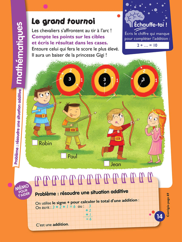 Réviser en vacances du CP au CE1 - 120 jeux sur tout le programme