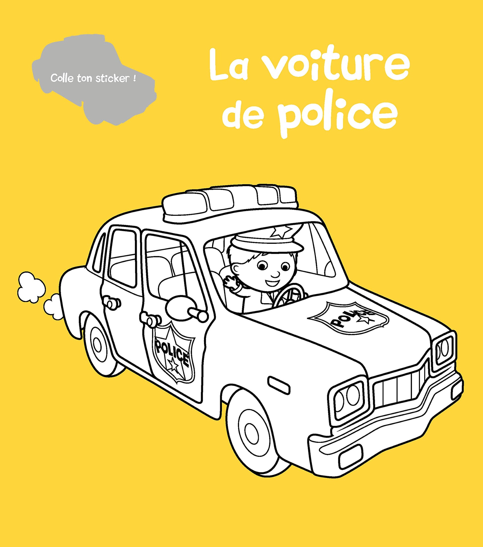 Mon coloriage p'tit garçon - Les voitures