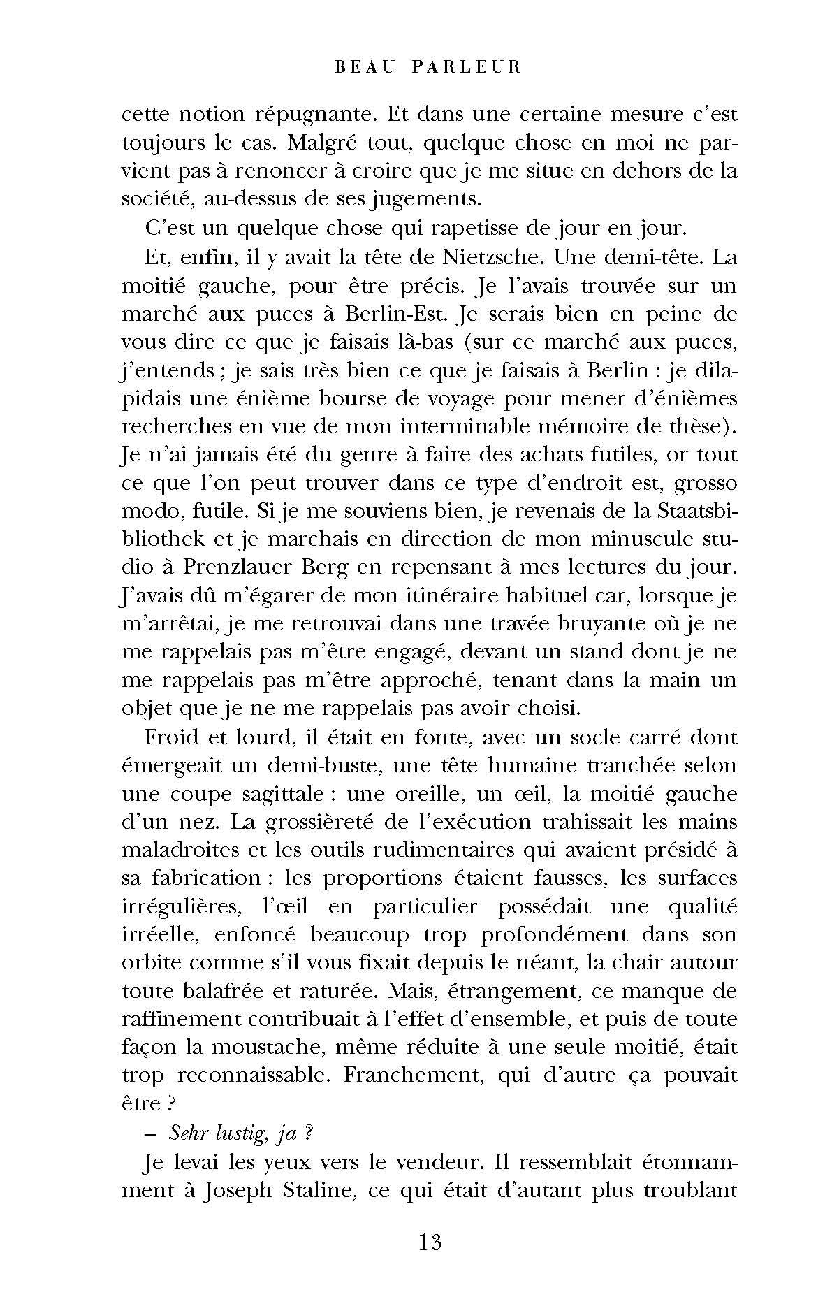 Beau parleur