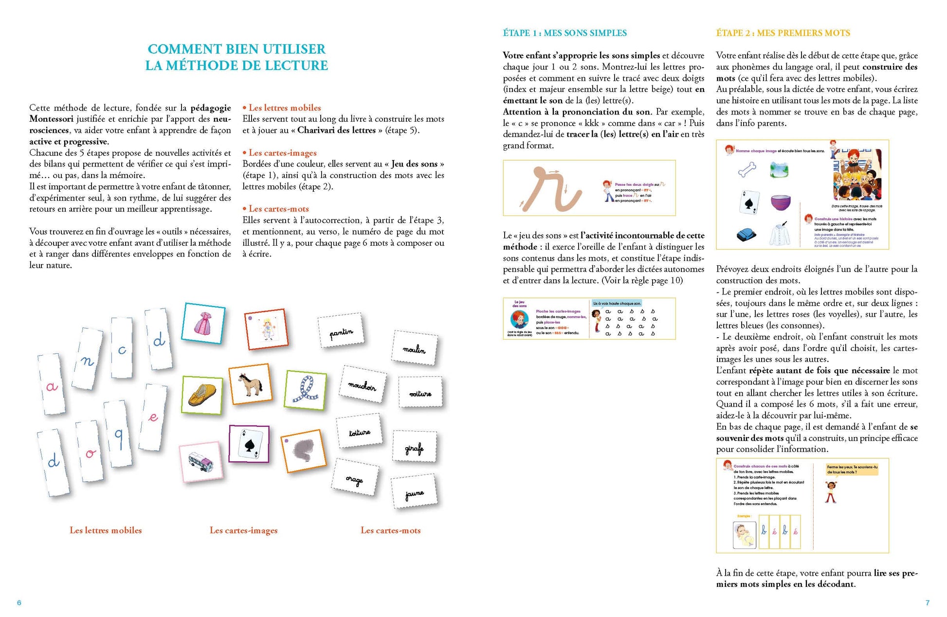 JE SUIS EN CP - METHODE DE LECTURE: PEDAGOGIE MONTESSORI - MIEUX APPRENDRE GRACE AUX NEUROSCIENCES