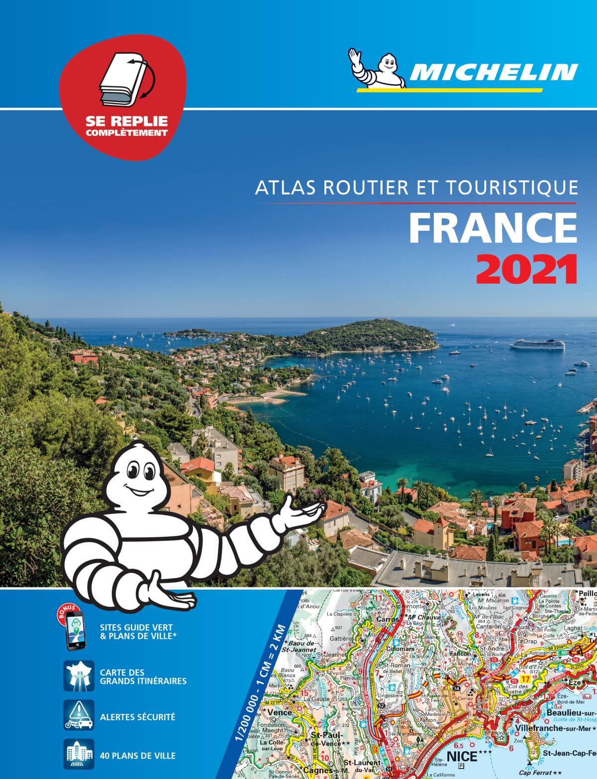 Atlas Atlas Routier France 2021 - Tous les services utiles (A4-Multiflex)