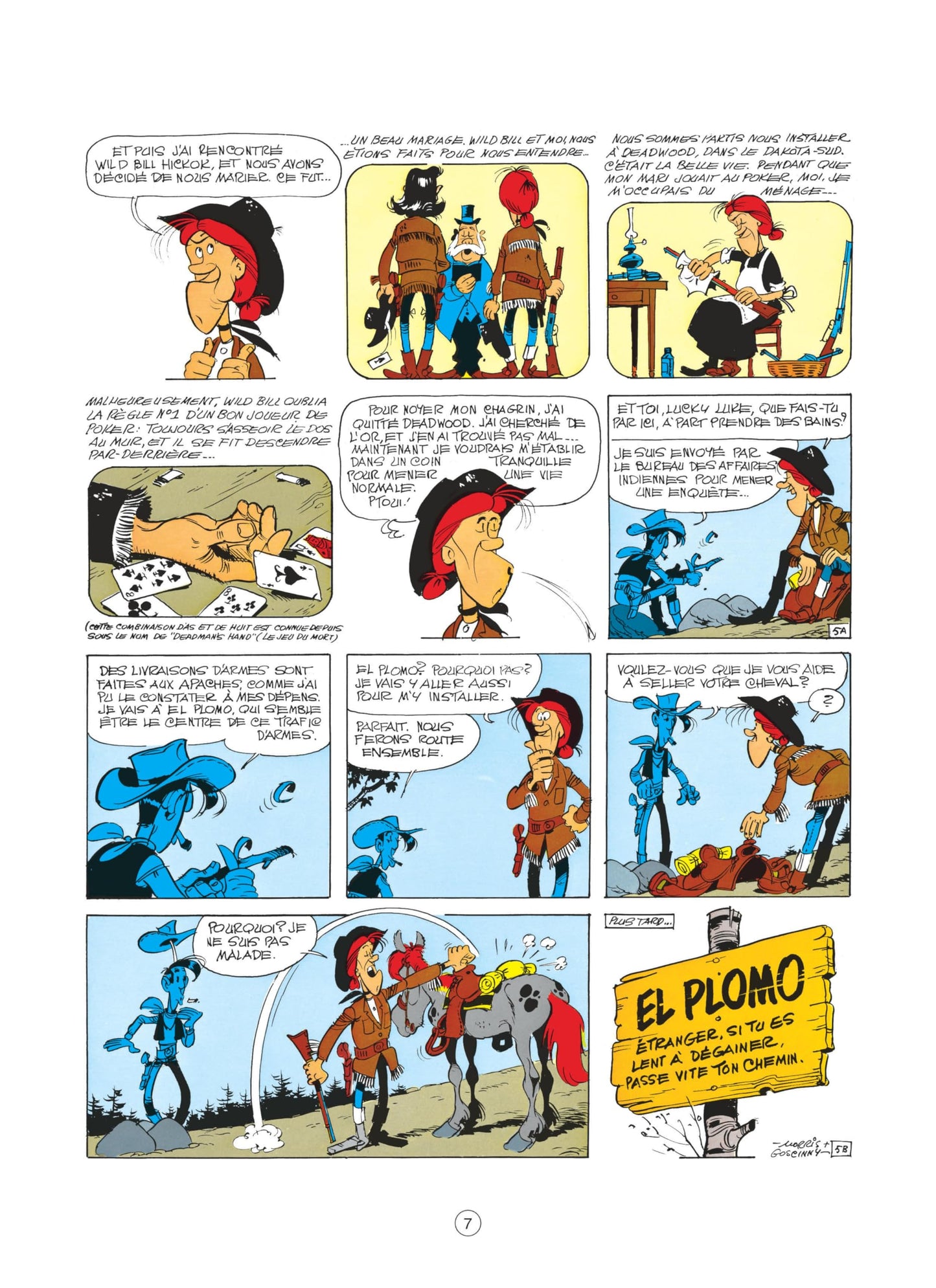 Lucky Luke, tome 30 : Calamity Jane