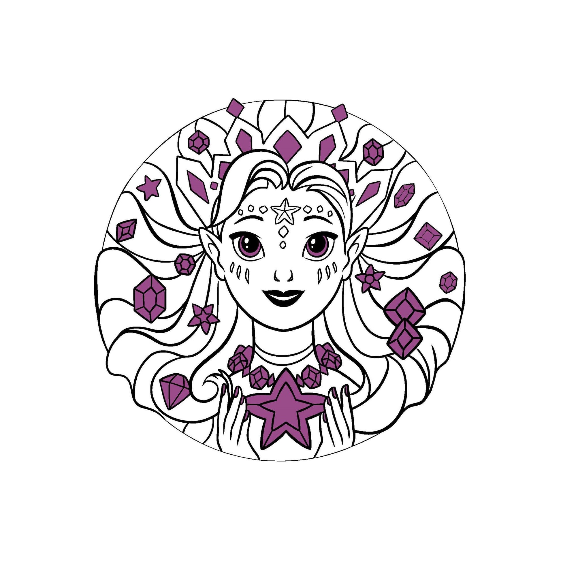 Mon super livre de coloriages Fantasy Dreams