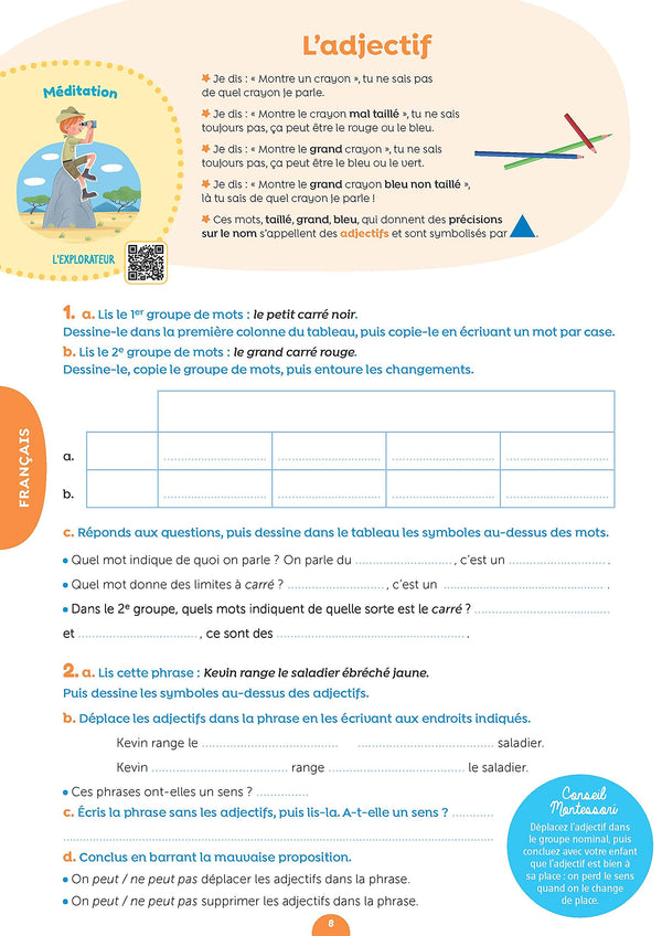 J'apprends facilement avec Montessori - CM1-CM2