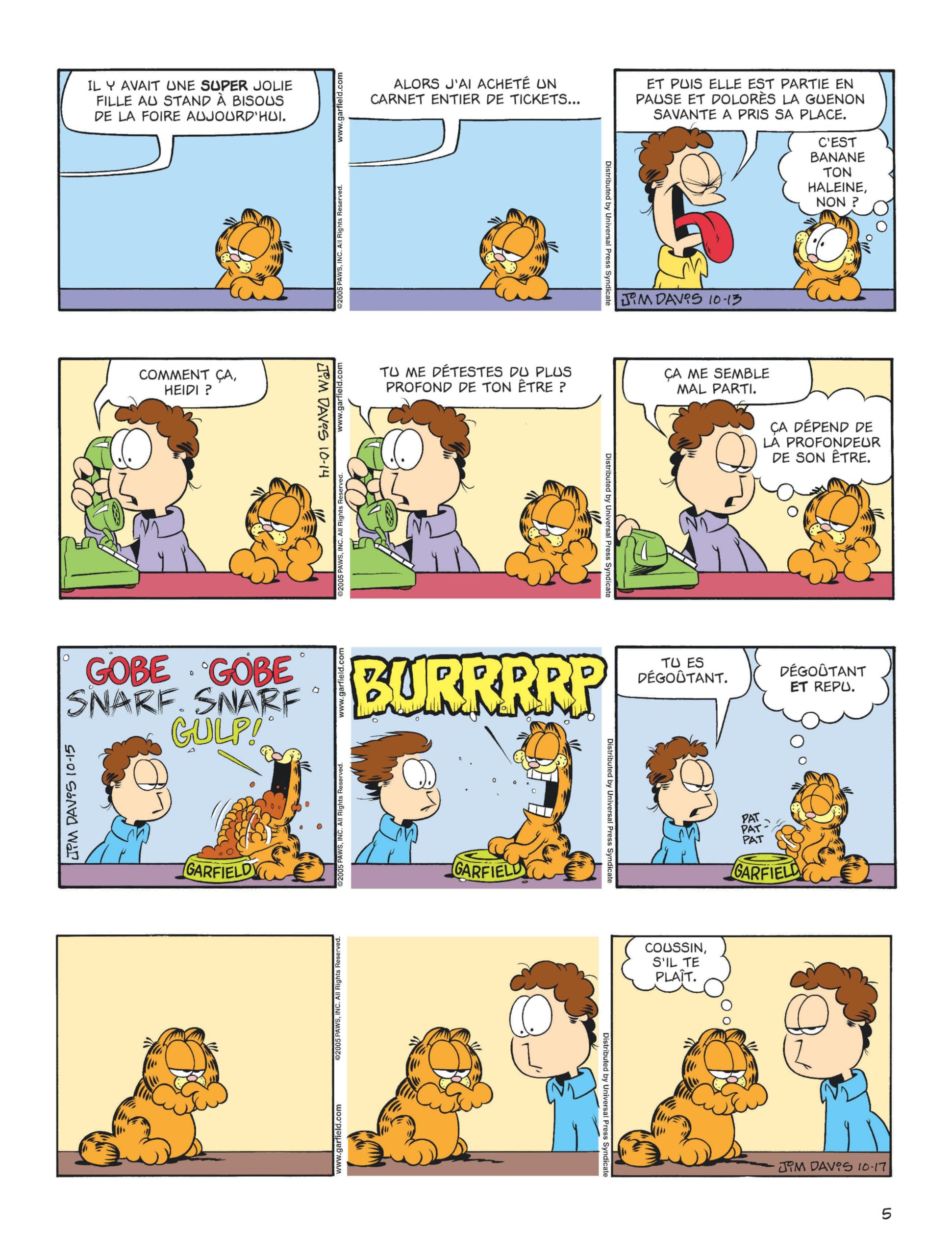 Garfield - Tome 49 - À table !