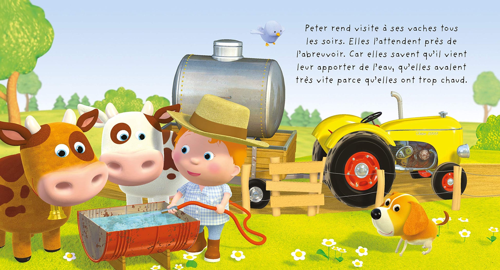 P'tit garçon - Tome 8 - Le tracteur de Peter: n°8