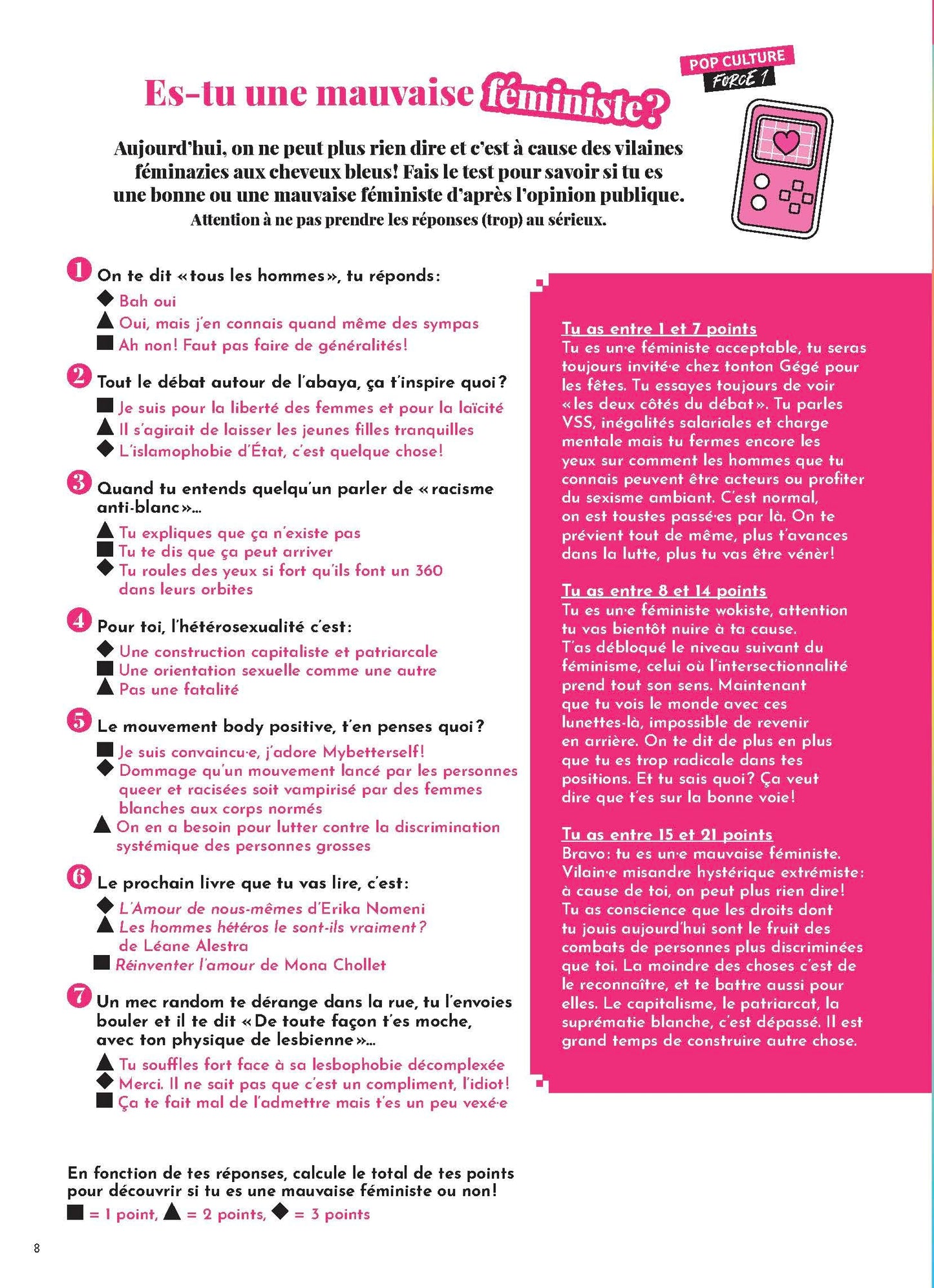 Cahier d'activités féministe volume 2
