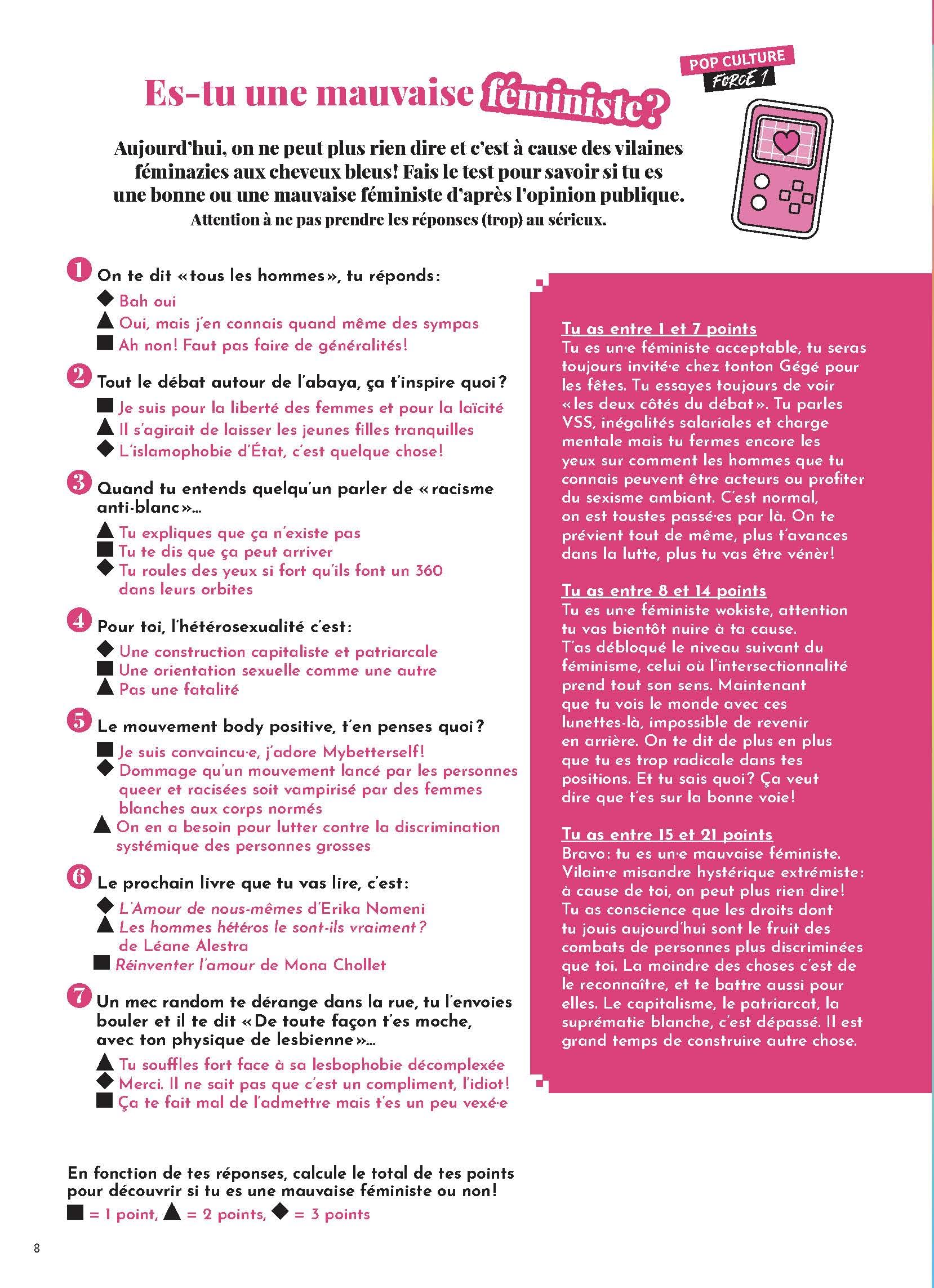 Cahier d'activités féministe volume 2