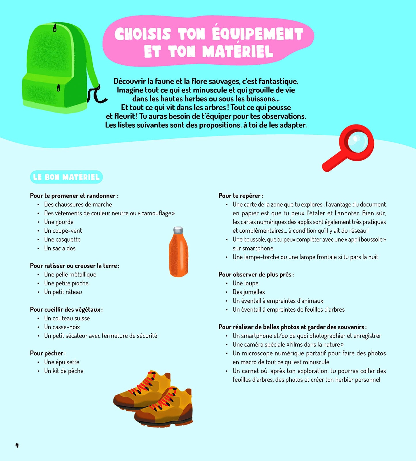 Vive la nature ! Mon premier guide d observation