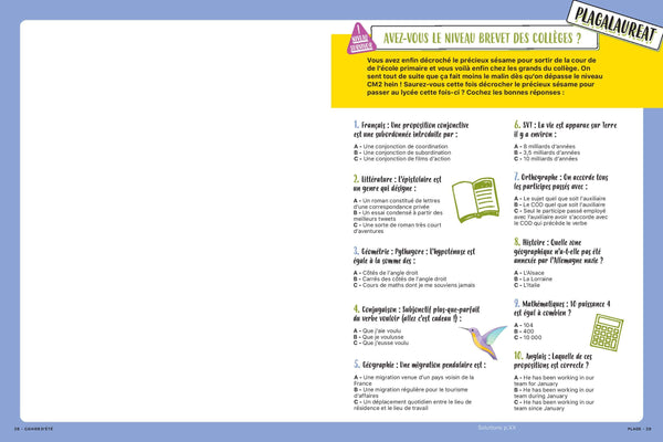 Cahier d'été pour ne pas s'emmerder sur la plage