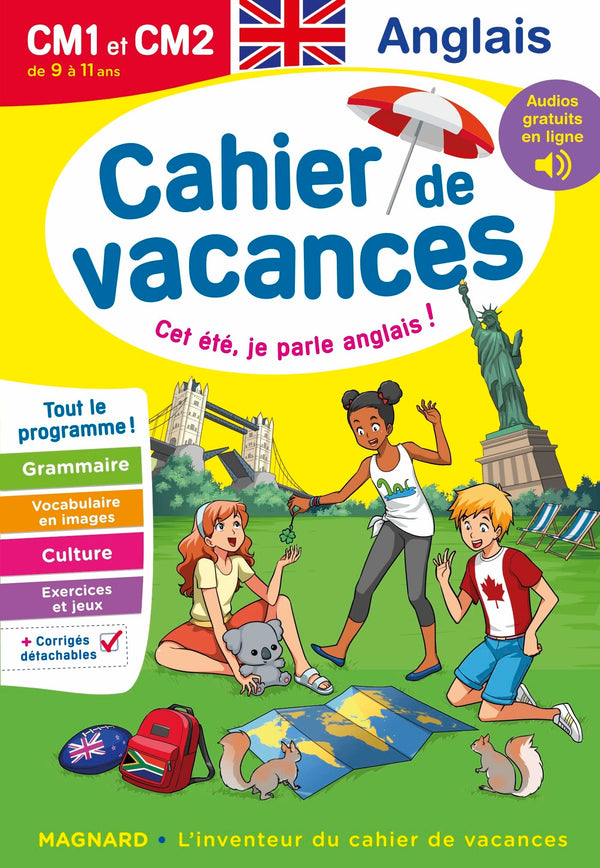 Cahier de vacances 2025, Anglais CM1 et CM2: Magnard, l'inventeur du cahier de vacances