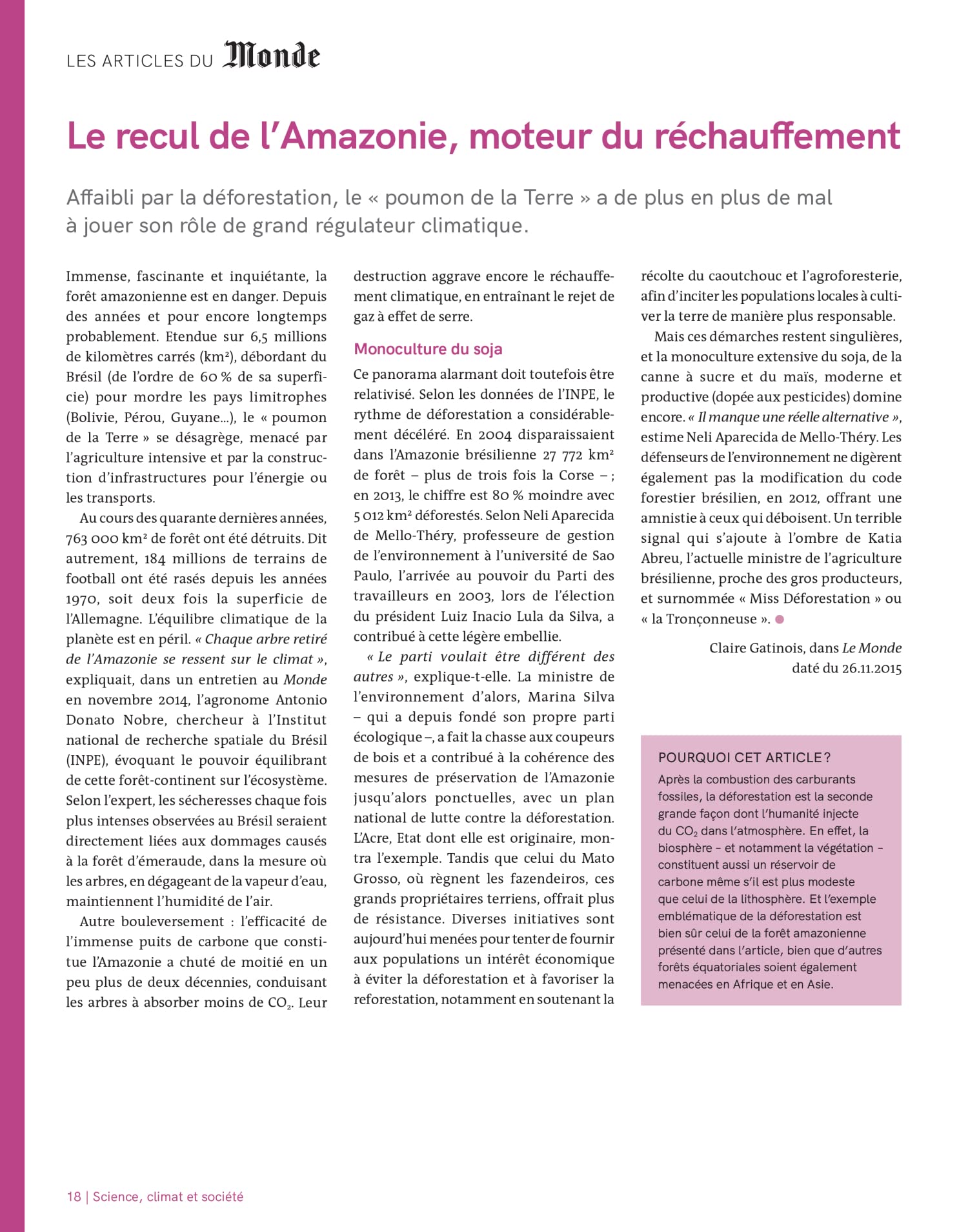 Réviser son bac avec le Monde 2022, Enseignement scientifique, Terminale