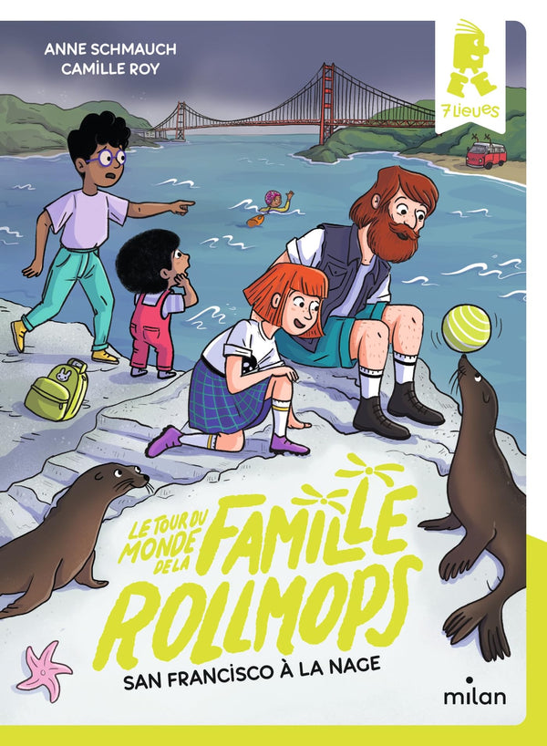 Le tour du monde de la famille Rollmops, Tome 03: San Francisco à la nage