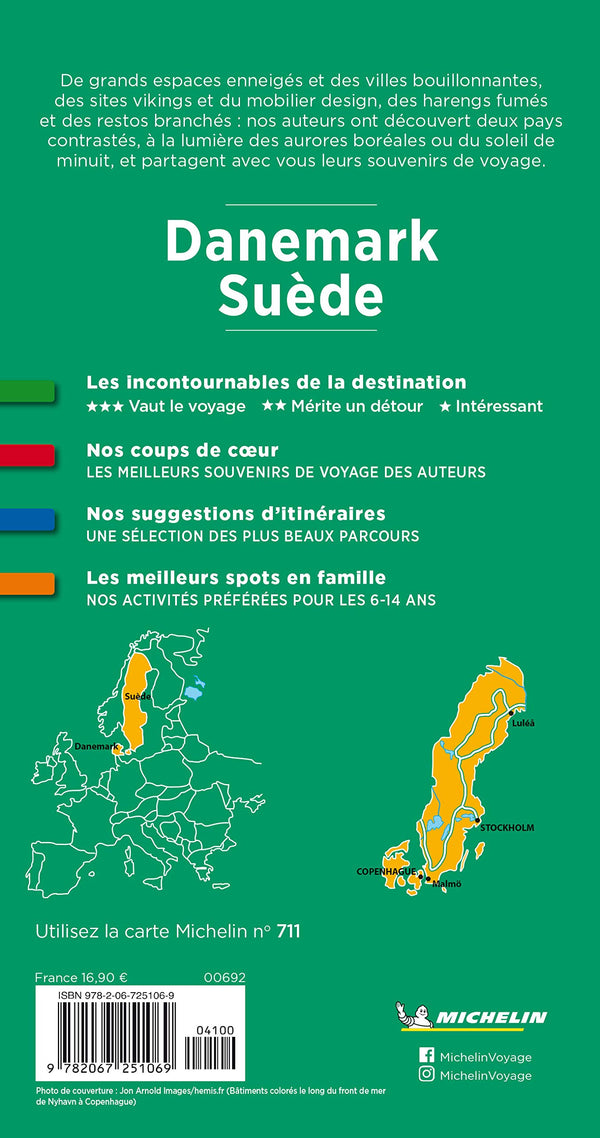 Guide Vert Danemark Suède