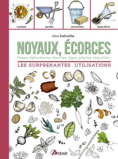 Noyaux, écorces, les surprenantes utilisations