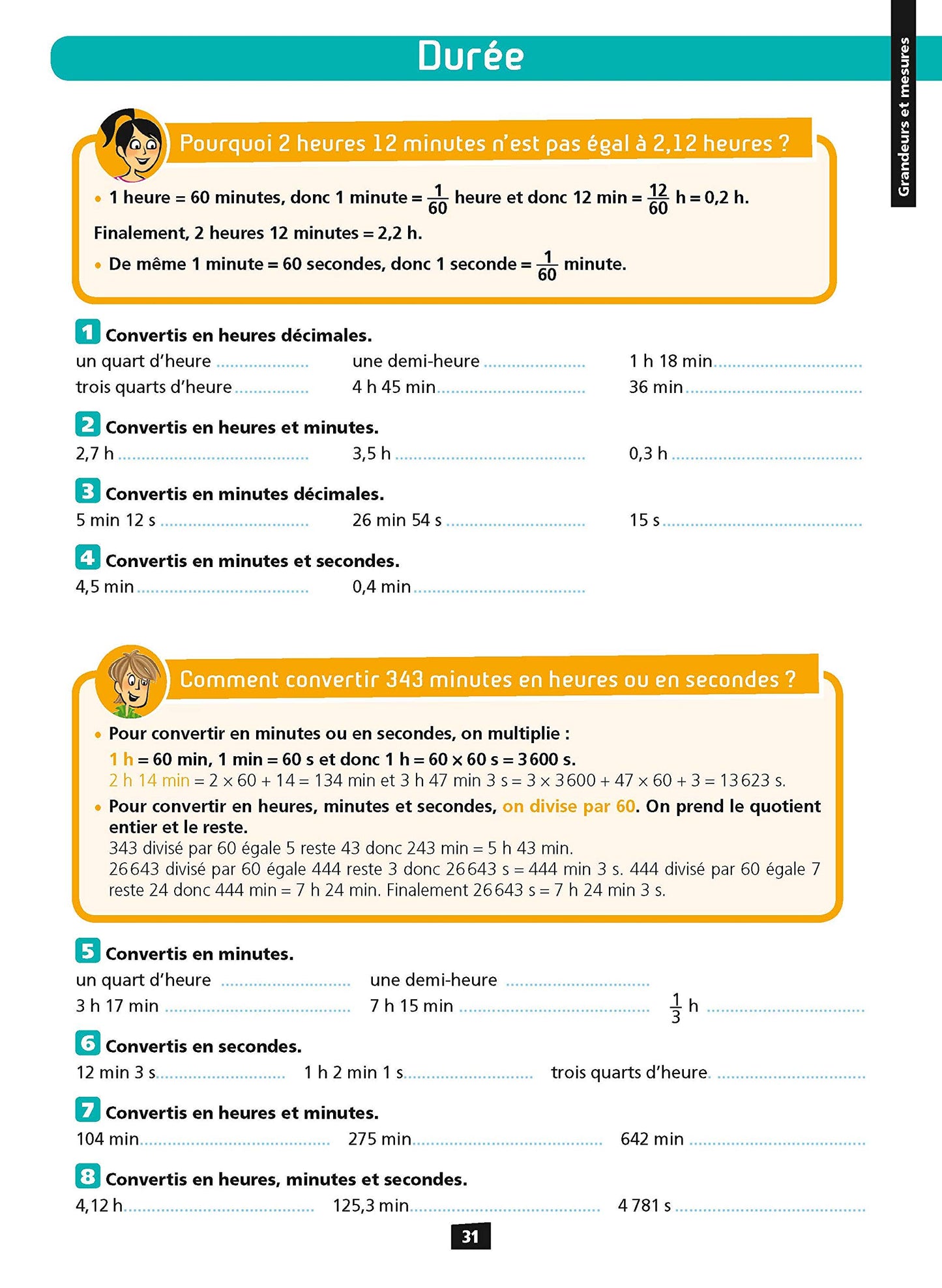 Ça y est, je sais ! - Maths 5e